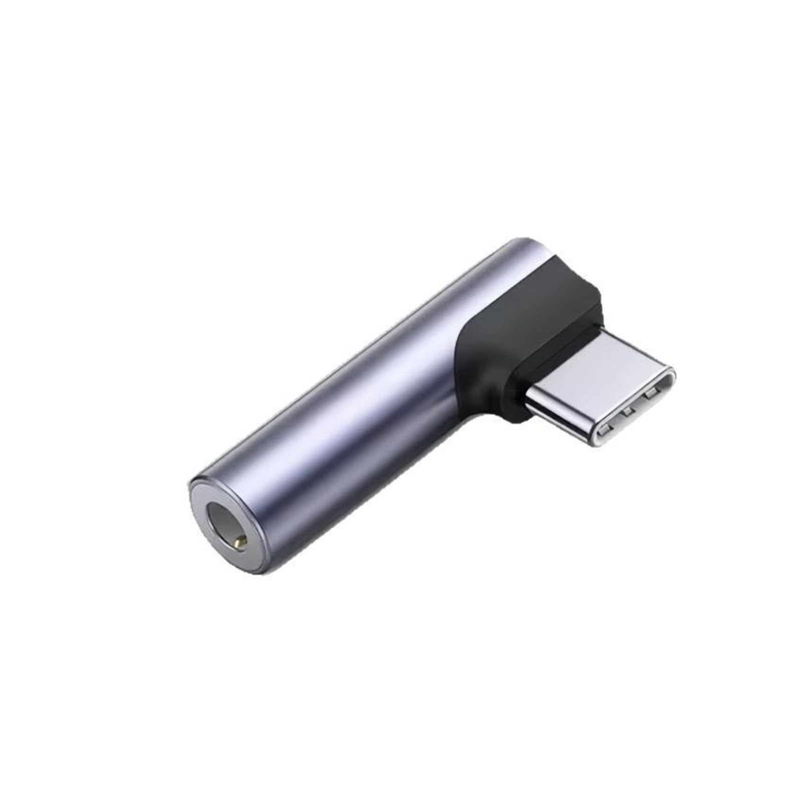 Adaptateur coudé type C vers jack 3,5 mm pour écouteurs de téléphone portable Android (A1)