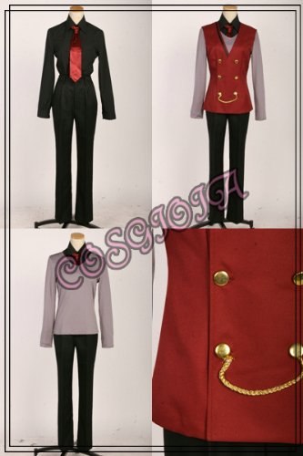 Amazon | DIABOLIK LOVERS 逆巻レイジ 紫色 コスプレ衣装 コスチューム