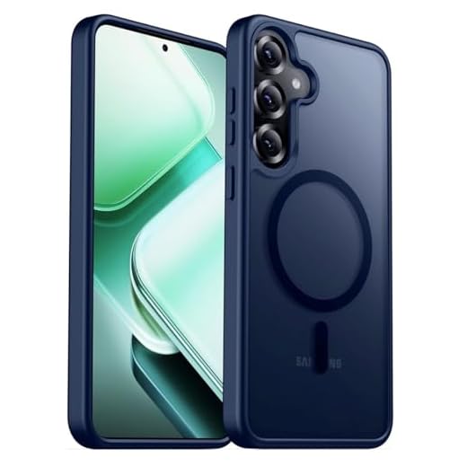 Capa Clear Magnética com Magsafe para Samsung S25 (Azul, Samsung S25 Ultra)