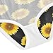 Joisal Cotton Toddlers Underwear Floral Yellow Sunflowers Petals Panties Little Girl Stylish Undies Kids Briefs 5T