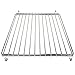 SPARES2GO Chromowany regulowany ruszt do grillowania do wszystkich rodzajów kuchenek i grilla (320 mm x 360 / 620 mm)