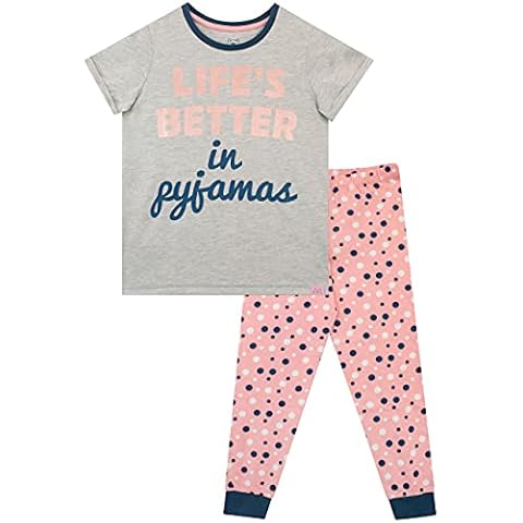 Harry Bear Pijamas para Niñas Life'S Better In Pjs Multicolor 12-13 Años Cover