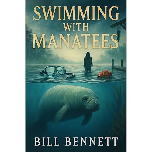 Swimming with Manatees Audiolibro Por Bill Bennett arte de portada