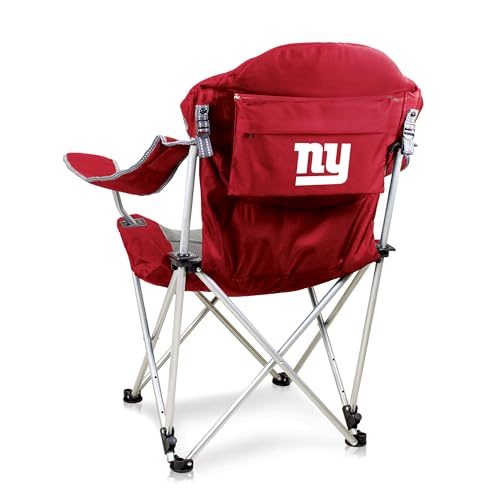 Image of Picnic TIME NFL Unisex-Adult NFL Reclining Camp Chair, Beach Chair for Adults, Sports Chair with Carry Bag
