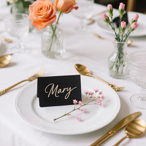 30 Stück Mini Kreidetafeln zum Beschriften, V-Form Kleine Tafel für Preisschilder Aufsteller, Tischkarten, Buffet Schilder, Mini Tafeln mit 7 Stifte und 2 Putztuch für Party, Restaurant, Hochzeit