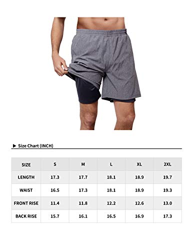 GEEK LIGHTING Mens Golf Polo Shirts Quick-Dry Moisture-Wicking Athletic Short Sleeve (Grey, XX-Large) - Thumbnail 2