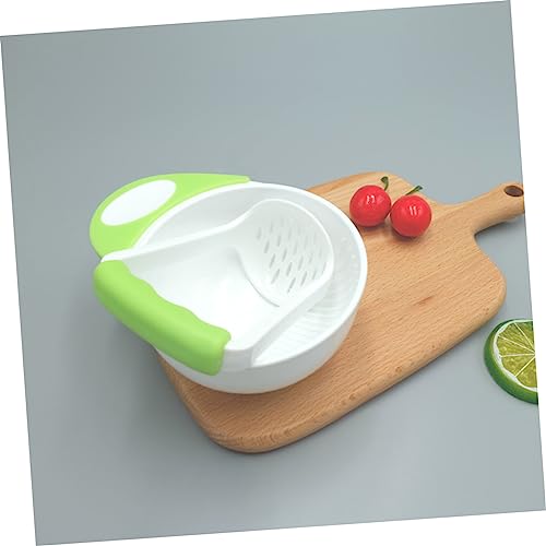 Totority 16 Conjuntos Tigela de moagem multifuncional alimentação bebe papinha bebe de tigela de gua