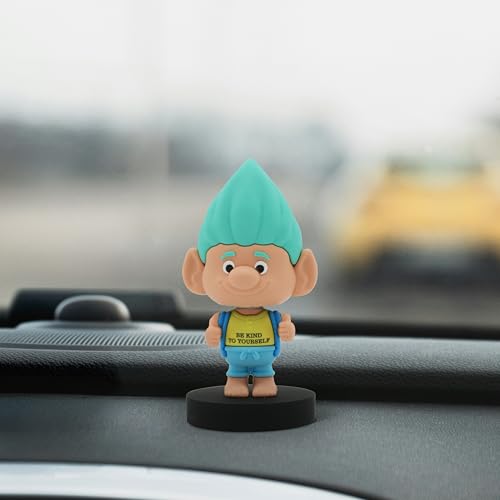 Mini figurines Bobblehead Troll 3D pour déco de bureau - 4