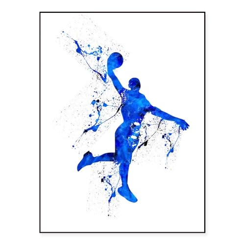 Toile basketball graffiti moderne pour sublimer la chambre ado ou le salon
