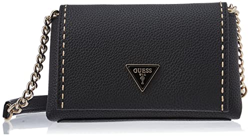 Guess, DOWNTOWN CHIC MINI XBODY FLAP para Mujer, Negro, Talla única