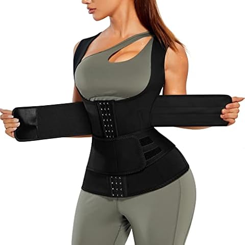 RACELO Women's Adjustable Waist Trainer Vest Cover