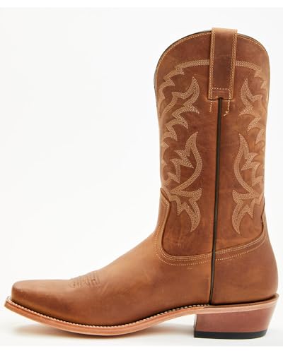 Men's Crazy Horse Vintage Western Boot Square Toe - Bbm853