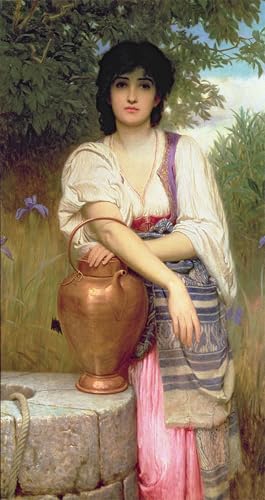 Pinturas Famosas Cuadro en Lienzo Artistica Al Pozzo Di Carlo Perugini