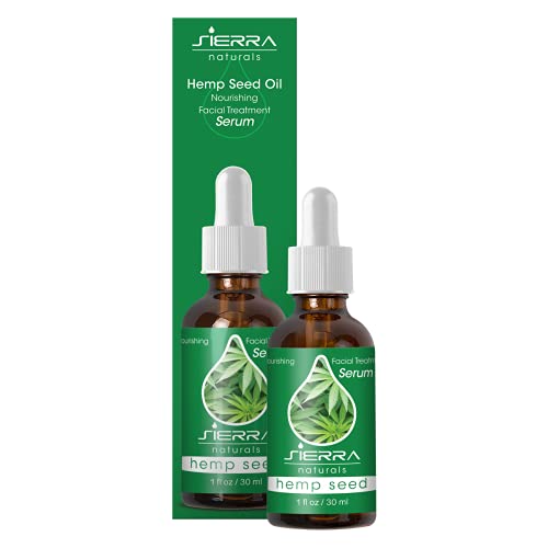 Sierra Naturals Hemp Seed Oil, Benefits for Skin Hemp Seed, Great for Beauty Anti-Oxidant Anti-Aging Moisturizing Hydrating with Vitamin E (1oz) - Hemp Oil - Image 4