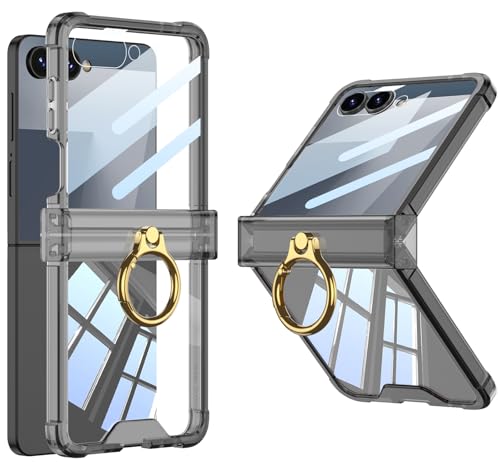 Coque Galaxy Z Flip 7 antichoc avec anneau pour sécuriser vos vidéos en déplacement