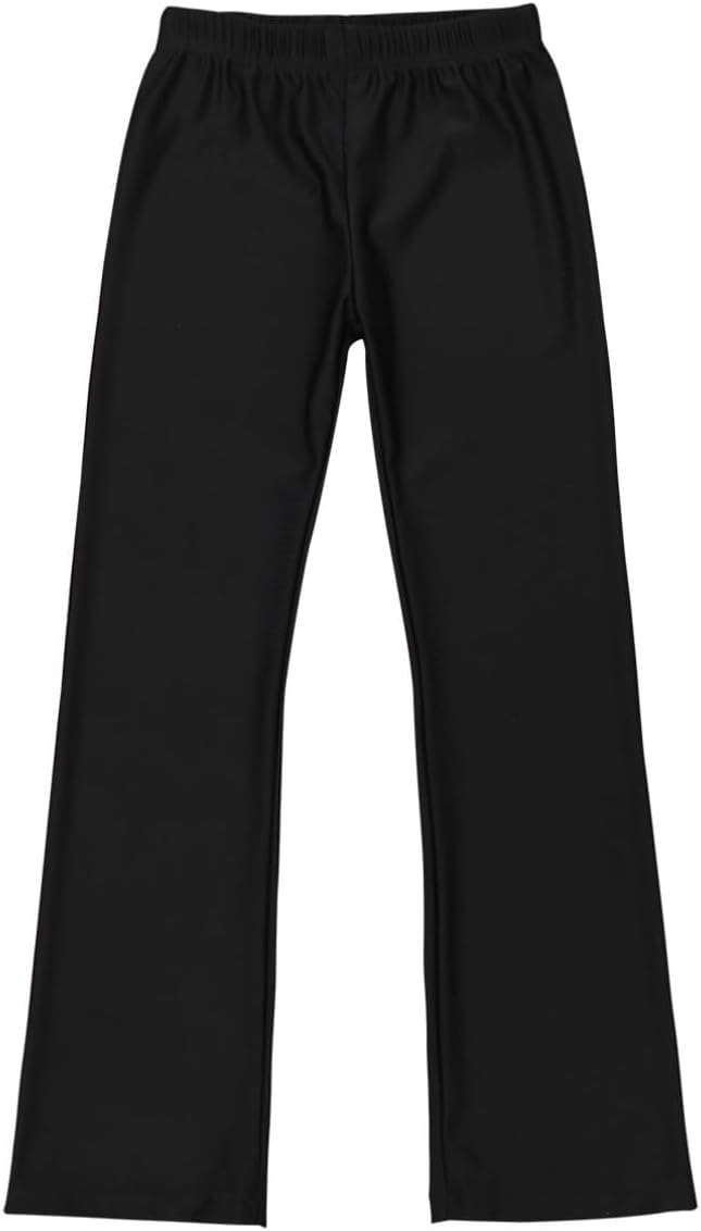 Kids Girls Stretchy Loose Classic Jazz Dance Pants Yoga Gymnastic Basic Dancewear
