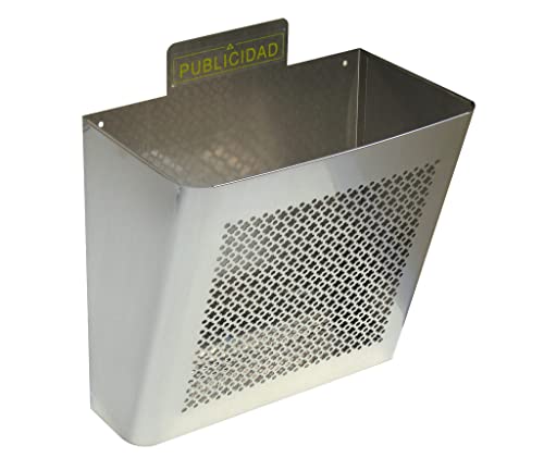 Arregui E2327 Cesta de Publicidad de Acero Inoxidable, 8 L, INOX