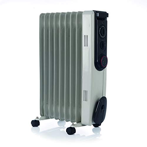 Buy Devola 2000W Oil Filled Radiator9Fin Portable Electric Heater, 3