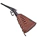 WAYNE'S DOG Lefty-Hand Hunter Leather Rifle Buttstock Cover with Gun Sling for .308 .30-06 .45-70MAG .44MAG