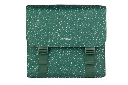 Basil Flair Mik - Borsa Doppia Da Bicicletta, 35 L, Impermeabile, In Poliestere Riciclato, Con Piastra Adattatore Mik Bloccabile, Perfetta Per La Città E La Vita Quotidiana - 2