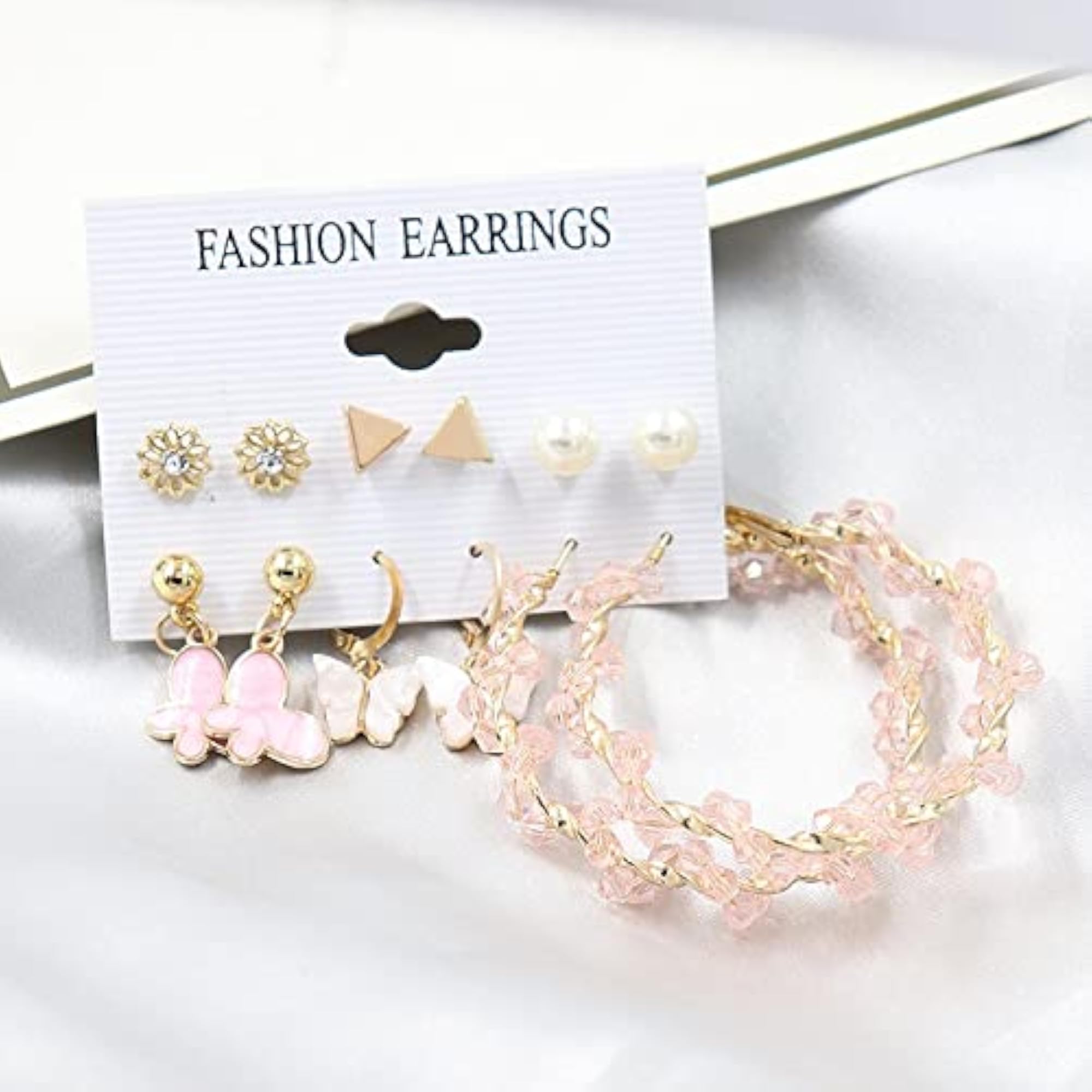 Celebrity Inspired Plated Earrings Combo for Women