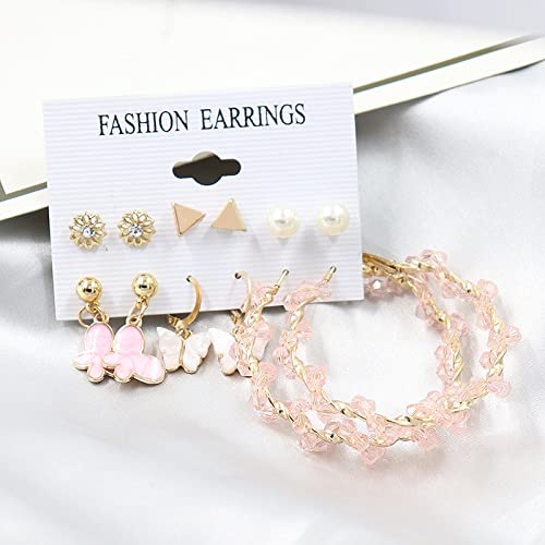 Celebrity Inspired Plated Earrings Combo for Women