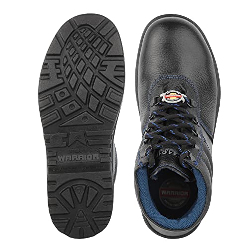 Image of Liberty Warrior 98-02-SSBA High Ankle Safety Shoes for Men, Steel Toe, Light Weight, Black, Sizes-5UK-11UK