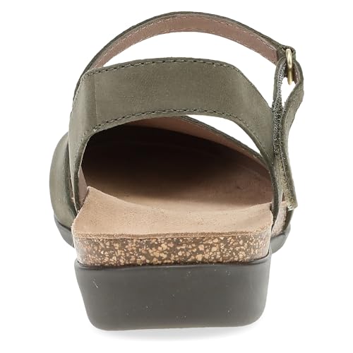 Image of Dansko Rowan Sandal for Women - Memory Foam and Cork Footbed for Comfort and Arch Support - Lightweight Rubber Outsole for Long-Lasting Wear - Versatile Casual to Dressy Footwear