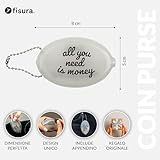 Zoom IMG-1 fisura portamonete ovale in gomma Zoom IMG-1 fisura portamonete ovale in gomma