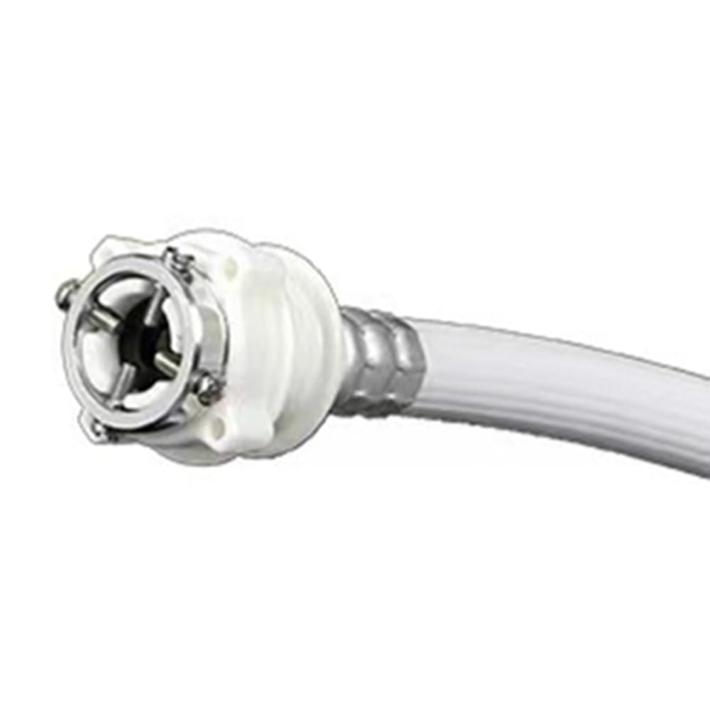 Tixqeaif Tubo Flessibile Universale per Lavatrice Portatile, Tubo Flessibile per Lavatrice A Doppia Vasca, Accessori Compatti per Lavatrice 2M