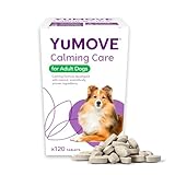 YuMOVE Calming Care Tasty Treats Dog Supplements, Anxiety Relief Calming Tablets for Dogs who are Stressed or Nervous, Adult Dogs, 120 Tablets
