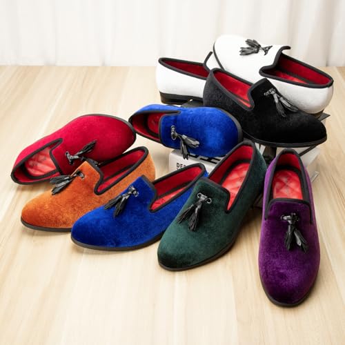 Image of Meijiana Boys' Formal Dress Slip-On Loafers - Tuxedo Shoe for Baby Dress Shoes