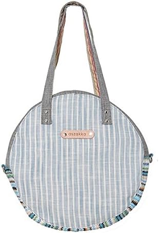 Amazon アズノゥアズドゥバズ As Know As De Base Mix素材まるトート ストライプ As Know As De Base アズノゥアズドゥバズ レディースバッグ 財布