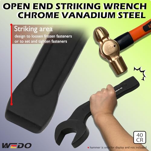 Clé de serrage à fourches 60mm WEDO pour débloquer les écrous difficiles - 5