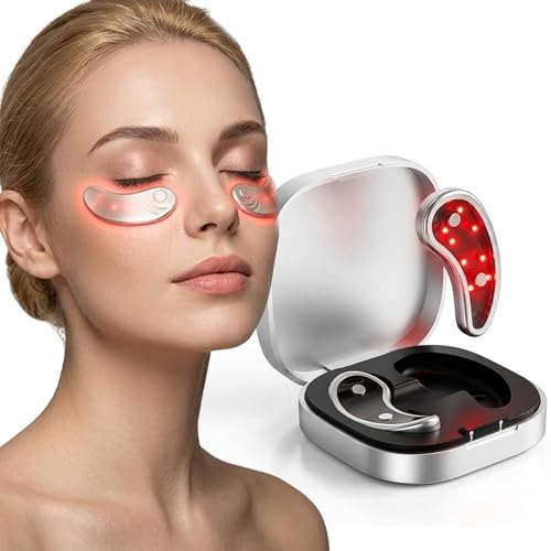 Eye pods for Under Eye Bags Eye Pods for Eye Bags The Ultimate Under-Eye Treatment Portable Under Eye Massager Patches Reduces Dark Circles & Puffiness for Daily Skincare Routine (Basic)