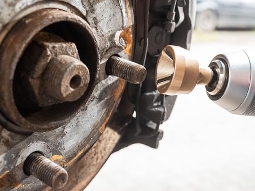 ViGOR Außen-Entgrater V7402 I Durchmesser: 3 - 19mm I Entgraten von Schrauben, Gewinden sowie zum Anpassen von deformierten Antriebswellen, Spurstangen, uvm.