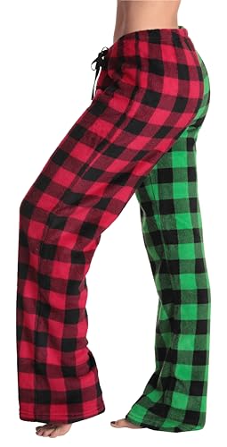 Image of Just Love Women Plush Pajama Pants Buffalo Plaid