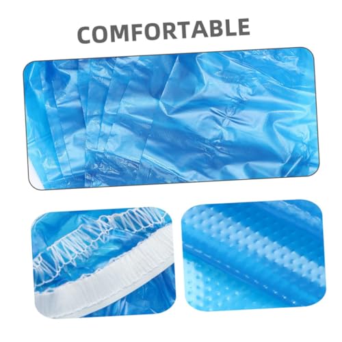 Cubiertas para zapatos de ciclismo POPETPOP, 20 piezas, impermeables y resistentes al viento, con cierre de cordón, para jardinería, construcción y actividades al aire libre, antideslizantes miniatura 3