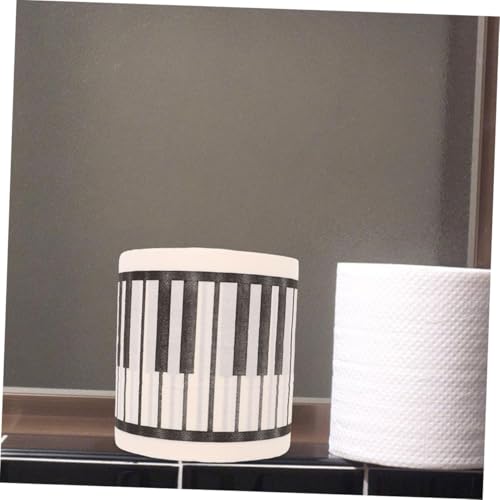 Papel higiénico con impresión de piano para baños de melómanos 6