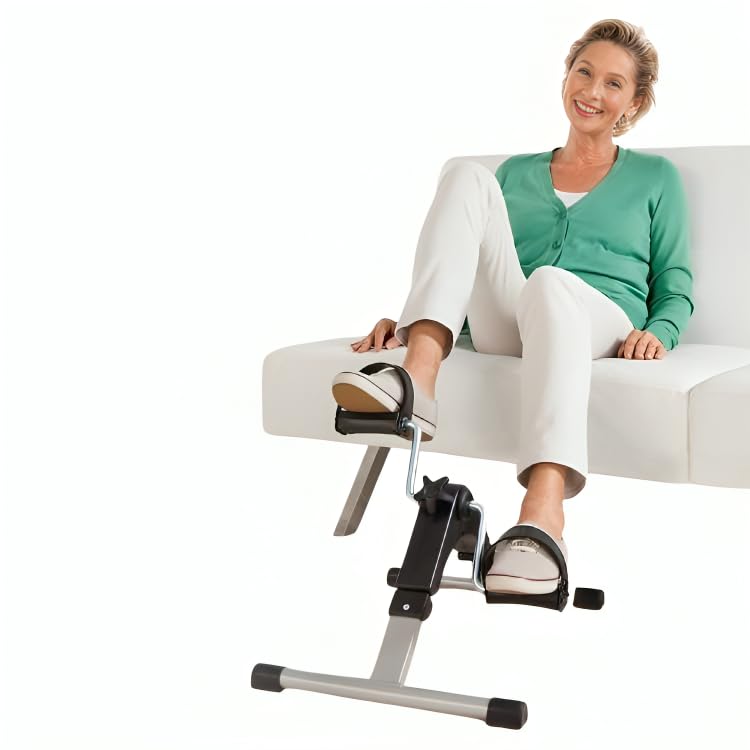 Gmefvr Exercise Fitness Bike/Cycle Arm and Leg moving Paddle like bicycle Meter Display Model-image-24