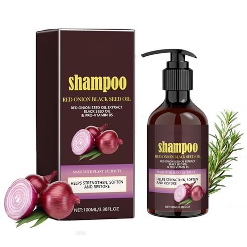 Red Onion Black Seed Oil Shampoo, Natural Red Onion Black Seed Oi...