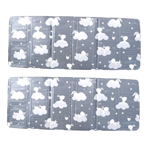 NAMOARLY 2 Piezas Salpicadura De Aceite Protector De Papel De Aluminio De Aceite Cubrir Plegable Escudo De Salpicaduras De Aceite De Estufa Cocinando Anti-petróleo Para Chapoteo Grey