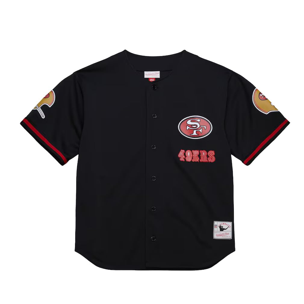 Mitchell & Ness NFL San Francisco 49ers Mesh Full-Button Top Unisex