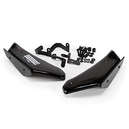 FORTE　フロントスポイラー　okuwagon Puig 20626J SIDE SPOILER WINGLET (FRONT) [MATT BLACK] Z900 (20-22