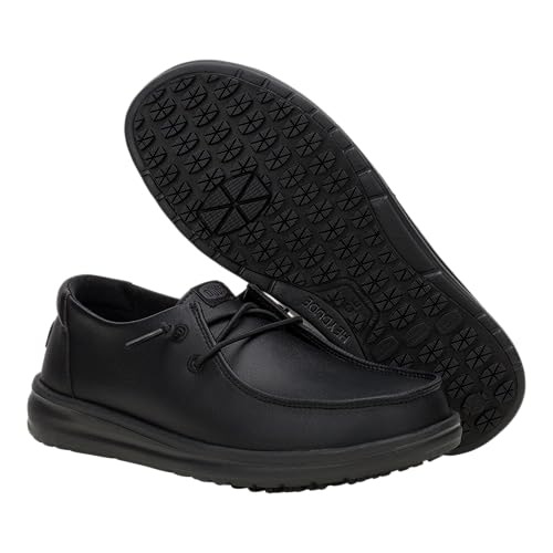 Image of HEYDUDE Women's Wendy Work CE Slip-On Loafers | Lightweight CE-Certified Work Shoes | Water-Repellent & Slip-Resistant Outsole