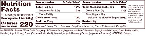 Image of Bob's Red Mill Peanut Butter Chocolate & Oats Snack Bar, 12 bars