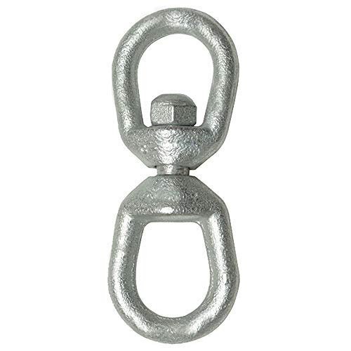 Œil et œil pivotant 5/16 pour chaîne d'ancre et bouée de mouillage