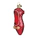 Old World Christmas Ornaments: Red Slipper Glass Blown Ornaments for Christmas Tree