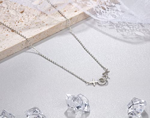 Lesbian Pride Gifts Lesbian Necklace LGBT Pride Necklace Gifts Rhinestone Silver Necklaces4