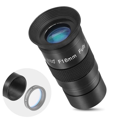 Astromania Fully Multi-Coated 1.25' Ultra-Wide 80 Degree Eyepiece for...